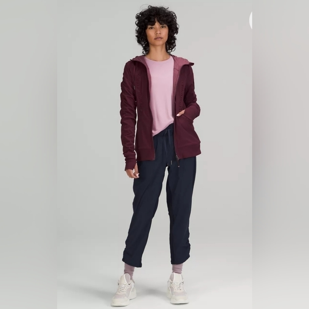 Lululemon Dance Studio Jacket reversable Cassis Size 2